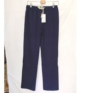 FIGS Pisco Basic Scrub Pants Pisco Navy Blue Technical Collection FM4500 XS new
